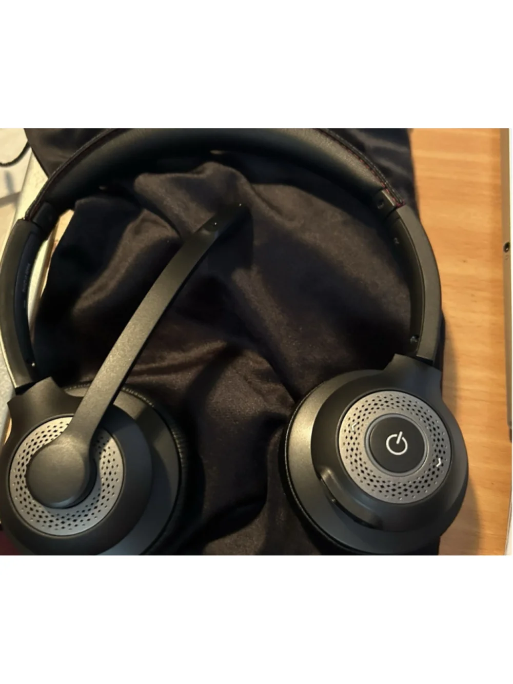 Headset Haimqishi Computer EH02 Wired & Wireless Connection Over the Ear